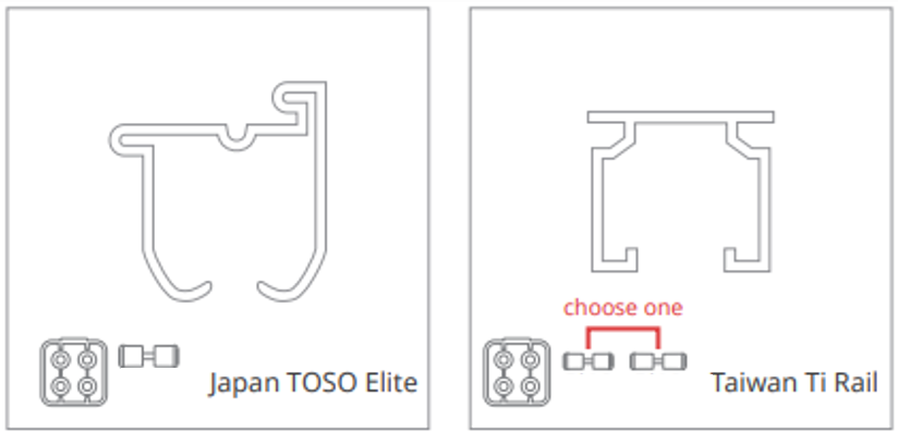 SwitchBot Curtain (U Rail 2) : Specific Rail Type Models