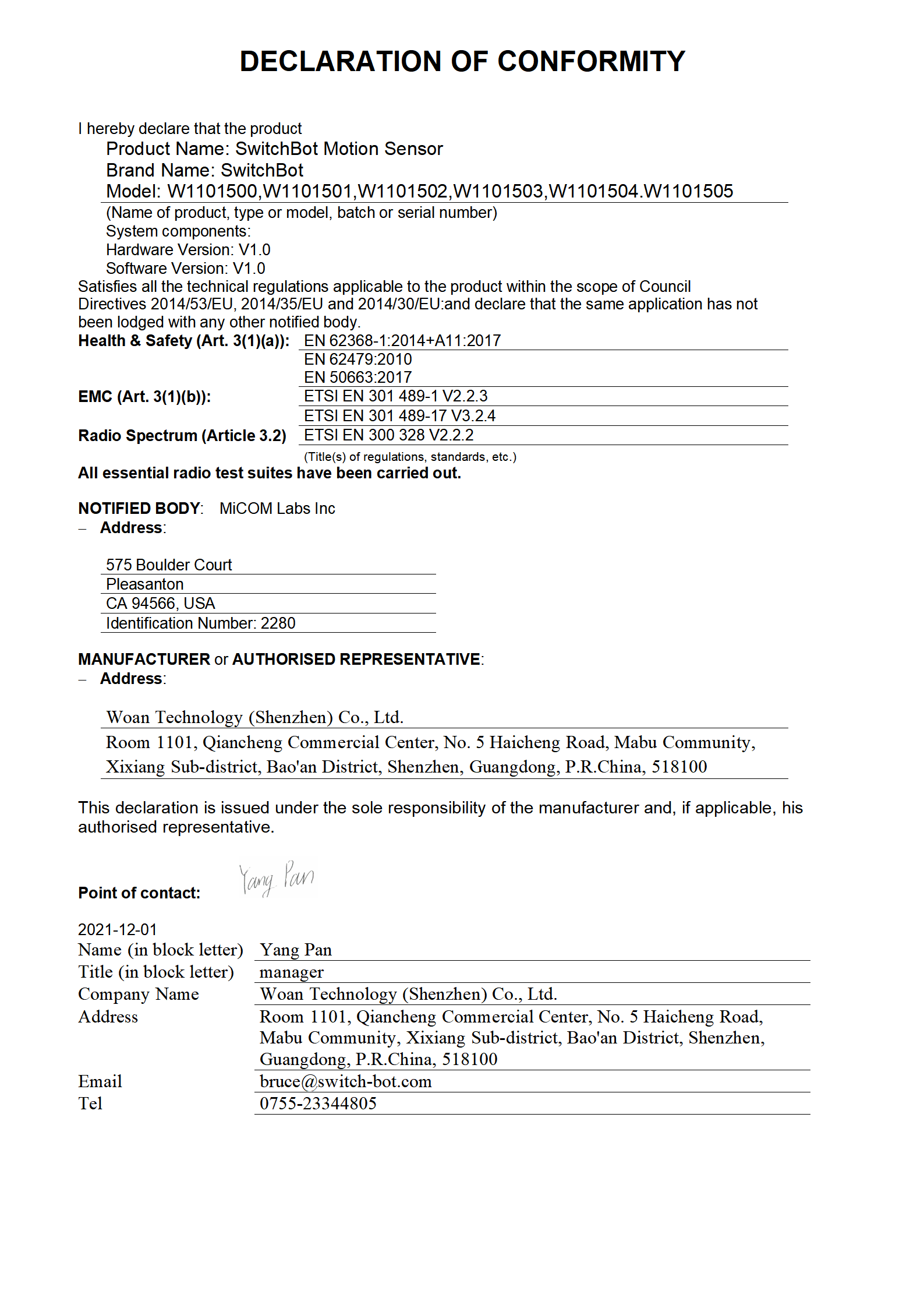 Declaration of Conformity RE Directive-Motion Sensor_01.png