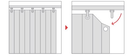 SwitchBot Curtain (U Rail 2): How to install Curtain to Non