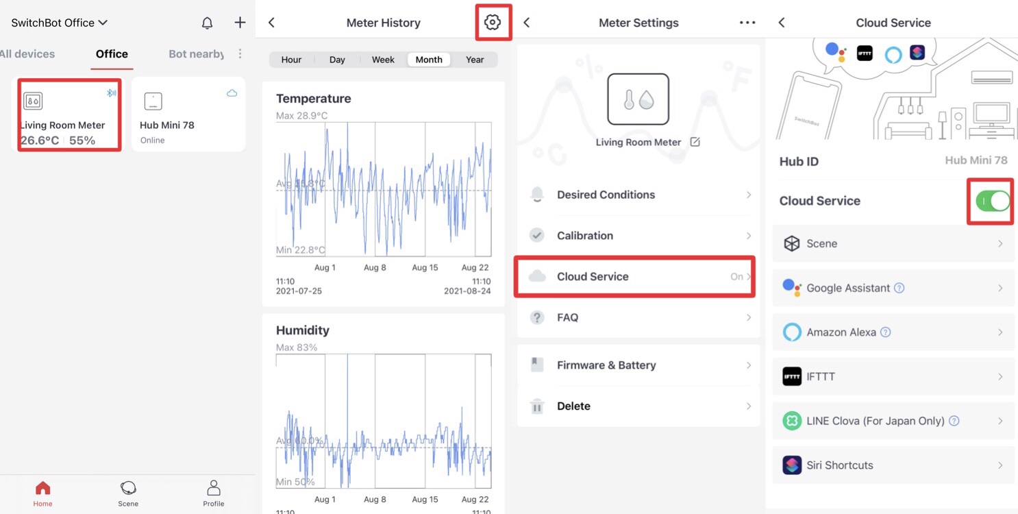 ThermBot Mini Smart Thermometer Supports  Alexa, Google Home, Apple  HomeKit and IFTTT