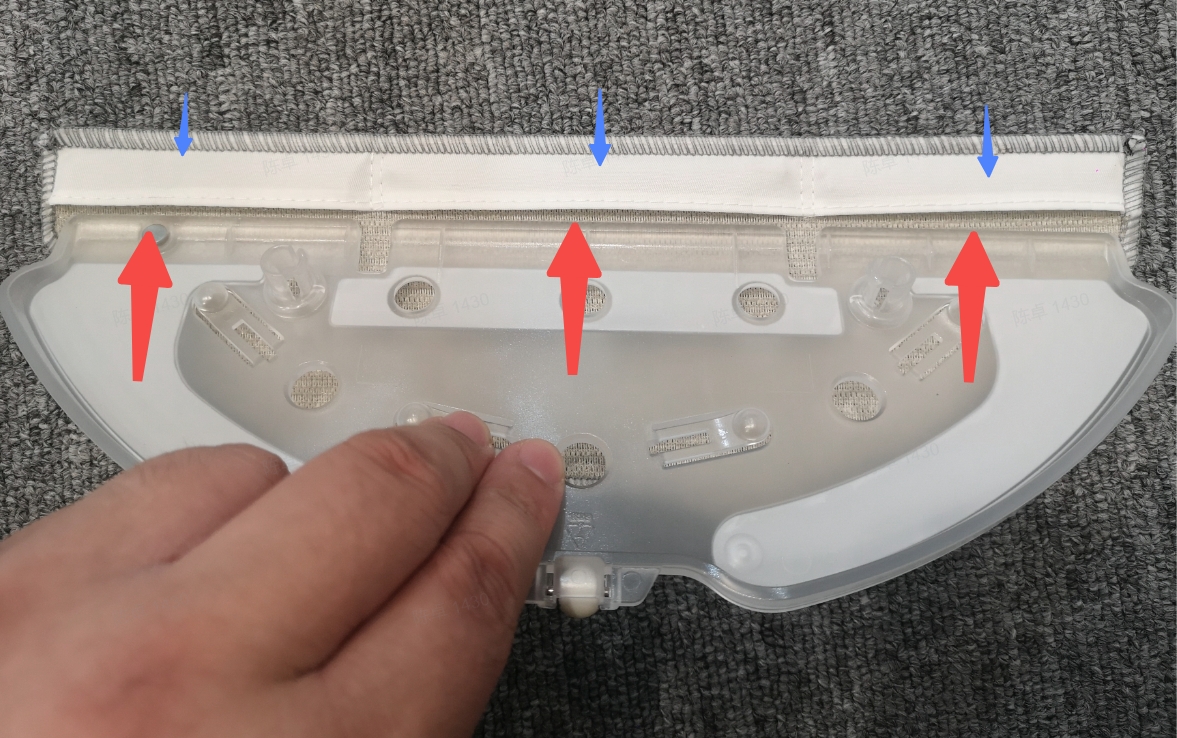 ロボット掃除機S1とS1 Plusのモップの取り付け方について